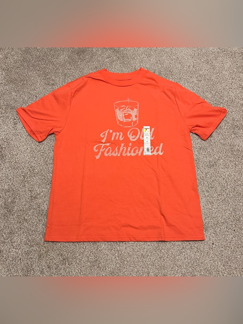 Sonoma Coral 'I'm Old Fashioned' Tee
